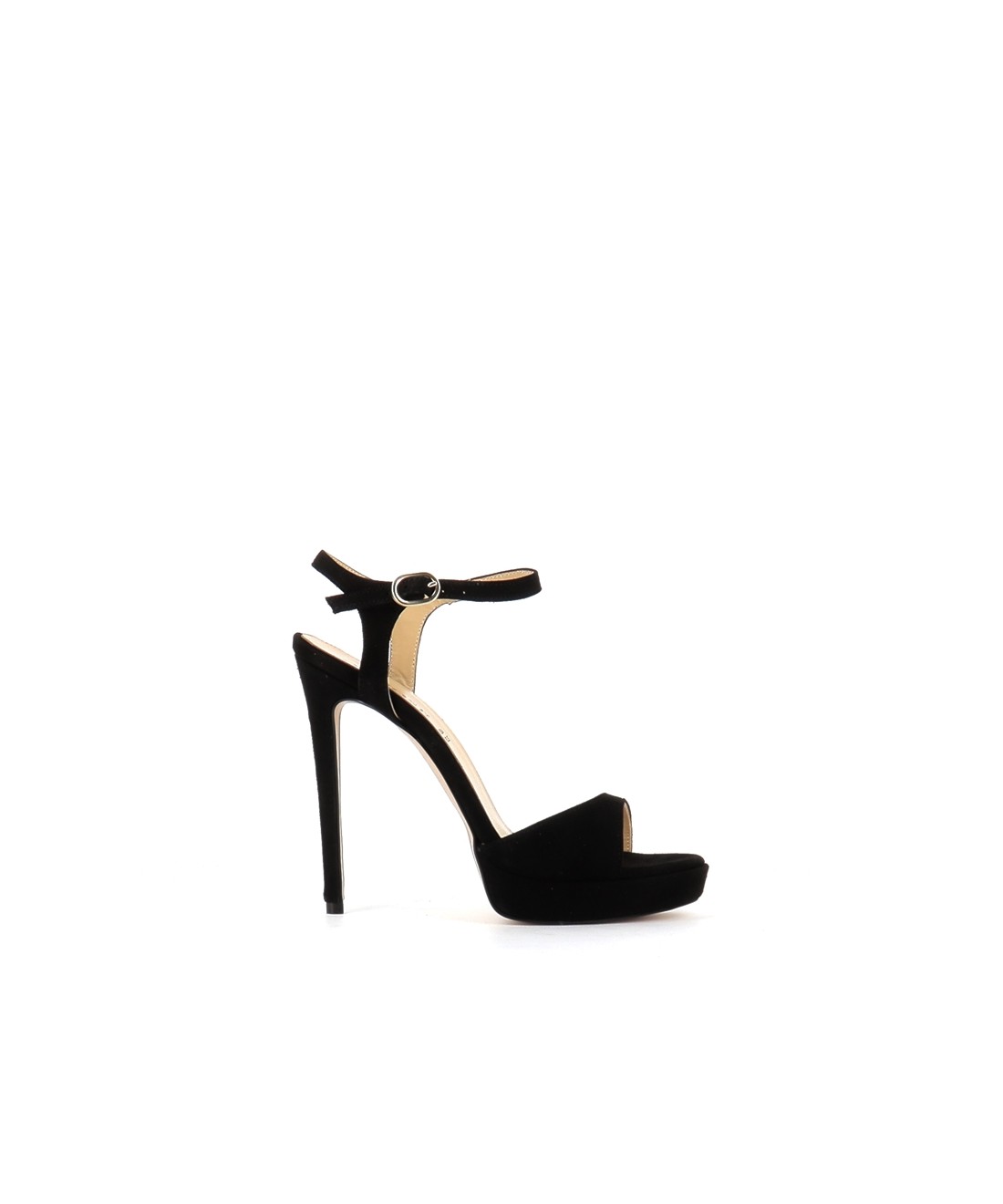 sandale daim noir