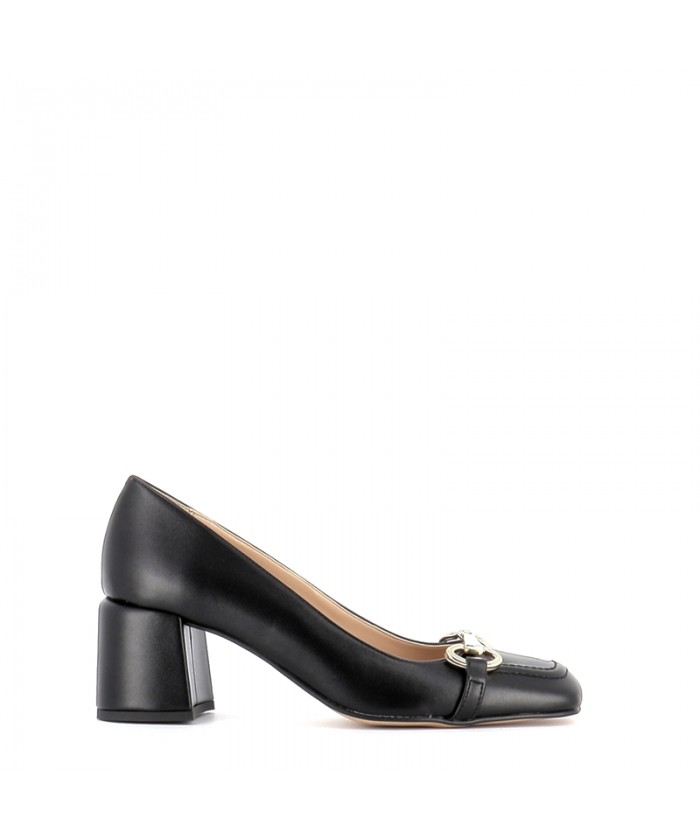 ESCARPIN ANGELINA CUIR NOIR