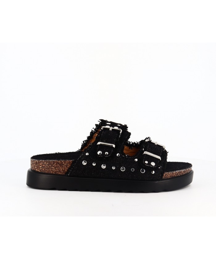 MULES ZX2 EN JEAN NOIR