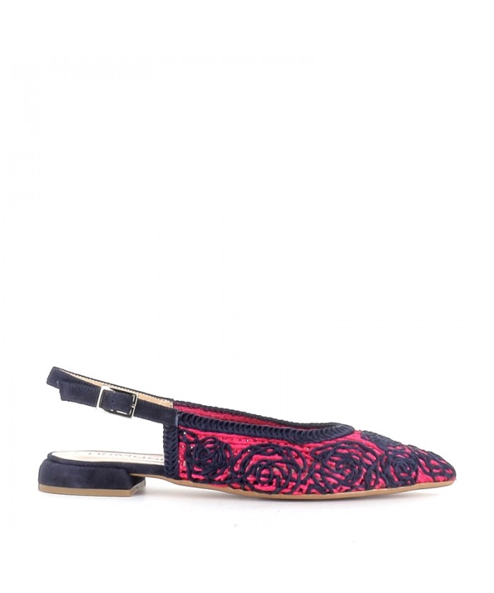 BALLERINE BELEM TISSU FUCHSIA
