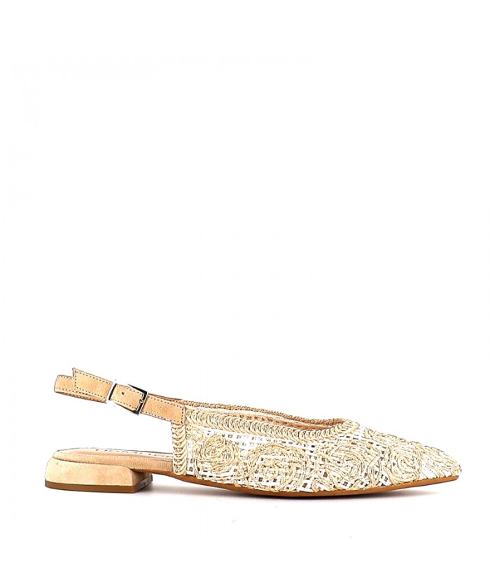 BALLERINE BELEM TISSU BEIGE