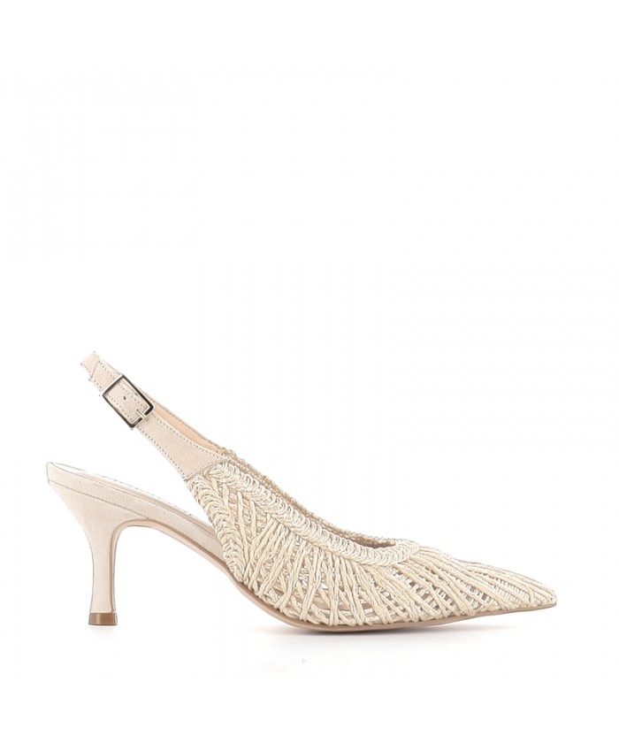 ESCARPIN MARILIA TRESSE BEIGE