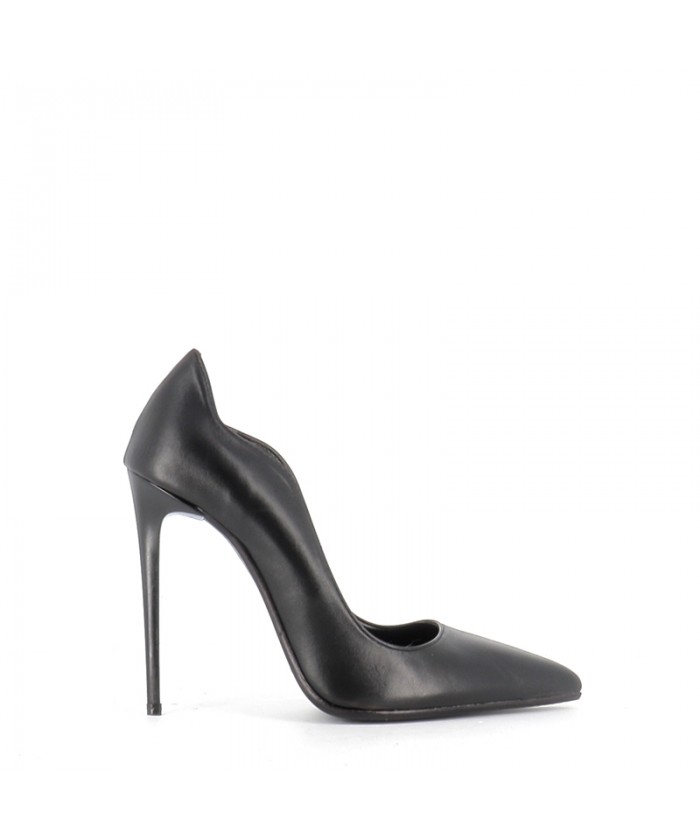 ESCARPIN BONN CUIR NOIR
