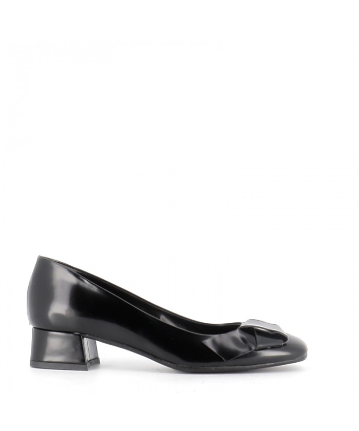 ESCARPIN AHLEN CUIR NOIR...