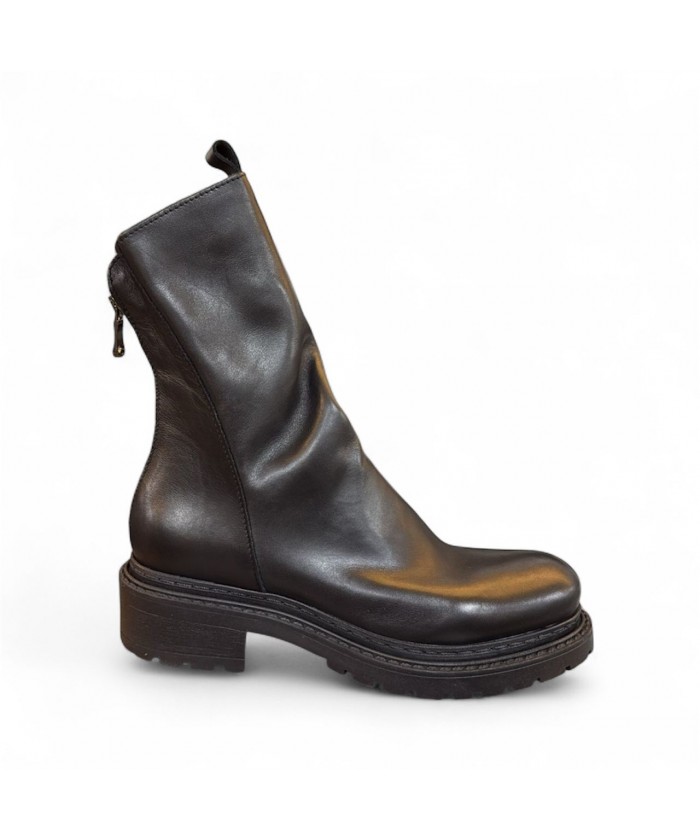 BOOTS  IVRESSE CUIR NOIR