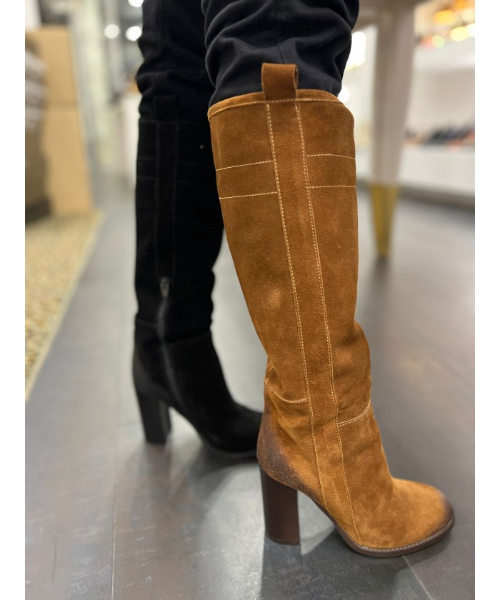 BOTTE LISA DAIM CAMEL