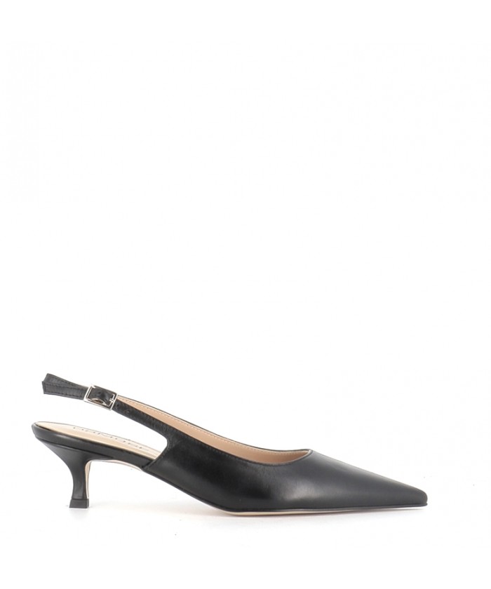 ESCARPIN ELORA CUIR NOIR
