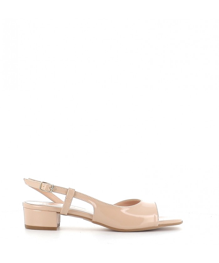 SANDALE LUCIA VERNIS NUDE