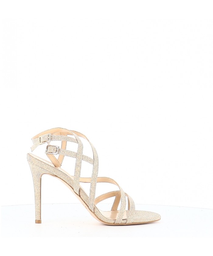 SANDALE VALENTINA PLATINE