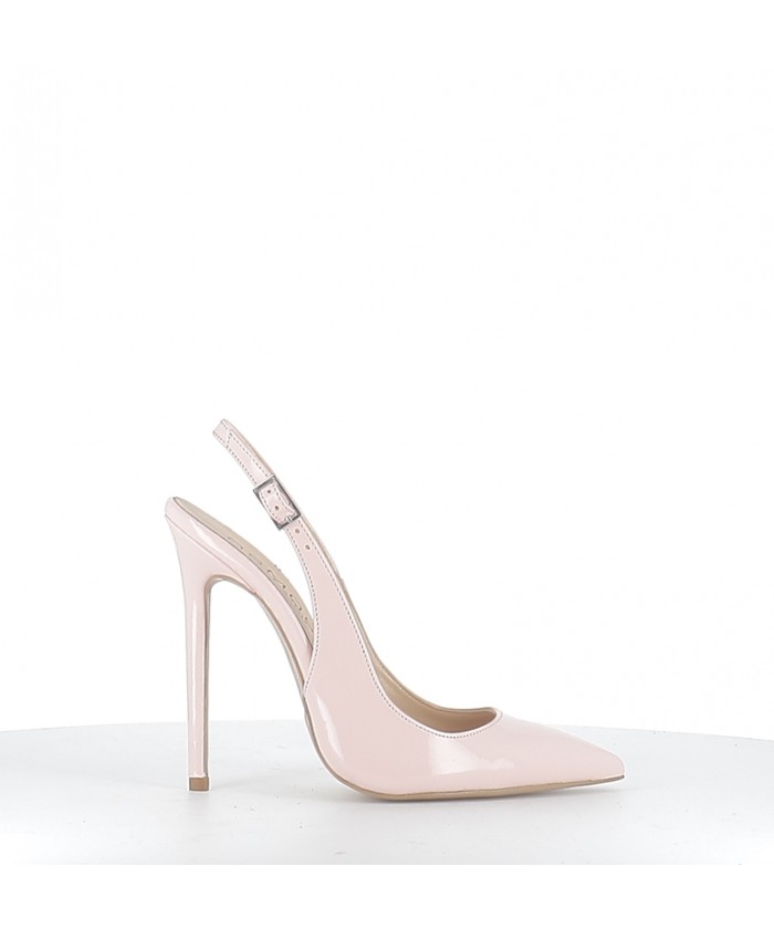 ESCARPIN CLARA VERNIS ROSE